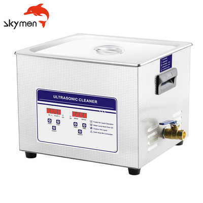 Skymen Cyfrowe podgrzewane ultradźwiękowe myjki 40kHz 10L Przemysłowy zbiornik 2mm
