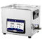 Regulowane urządzenie do czyszczenia ultradźwiękowego podgrzewacza 10 l 300 x 240 x 150 mm Rozmiar zbiornika