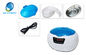 Niebieskie plastikowe Ultrasonic Cleaner domowe Biżuteria Okulary Dental JP-890