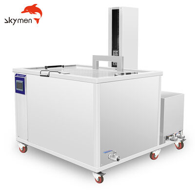 Automatyczna myjka ultradźwiękowa do opon z podnośnikiem pneumatycznym, łatwa w obsłudze