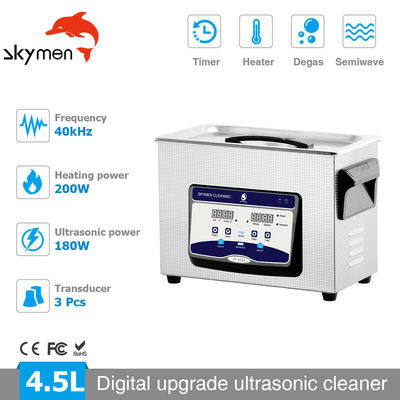 Myjka ultradźwiękowa stołowa 4,5L 90W Zbiornik 1mm do instrumentów dentystycznych