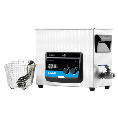 SUS304 Przemysłowe myjki ultradźwiękowe o pojemności 6,5 l, zbiornik 180/300 W, 2 mm