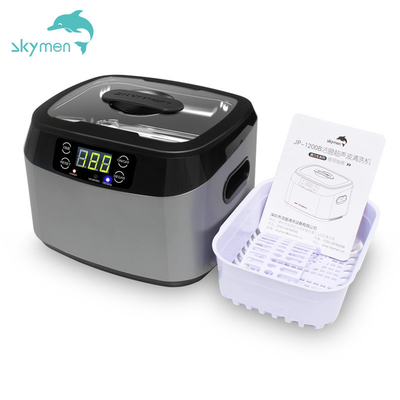 Skymen 60W Commercial Digital Ultrasonic Cleaner Automatyczny do Pędzla do makijażu Eye Glass