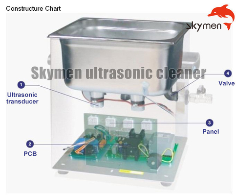 30L Benchtop Ultrasonic Cleaner Slope Touch Panel sterowania z cyfrowym zegarem / grzałką