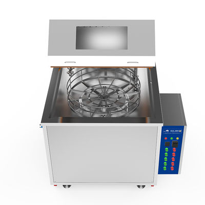 Przemysłowy czyszczyciel ultradźwiękowy 40L Zbiornik 380V do odtłuszczania części samochodowych