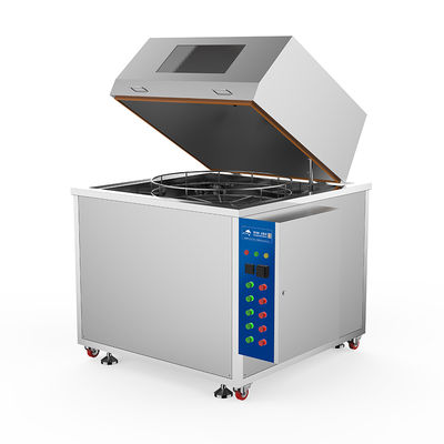 Przemysłowy czyszczyciel ultradźwiękowy 40L Zbiornik 380V do odtłuszczania części samochodowych