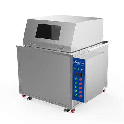 Przemysłowy czyszczyciel ultradźwiękowy 40L Zbiornik 380V do odtłuszczania części samochodowych