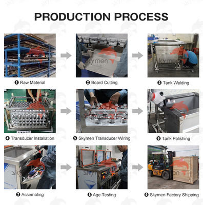 135L Przemysłowy czyściciel ultradźwiękowy 1800W z cyfrowym zegarem 380V/220V