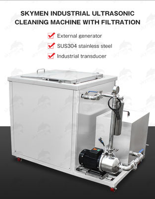 264L Industrial Ultrasonic Cleaner with 28kHz / 40kHz Frequency and SUS304 Stainless Steel Tank