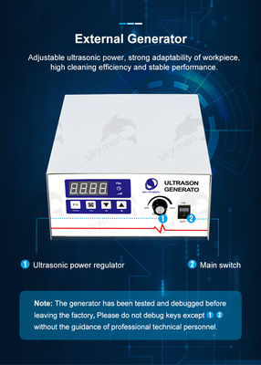 Industrial Ultrasonic Cleaner with SUS304/ SUS316 Tank 800*600*550mm and 1060*860*935mm Unit Size