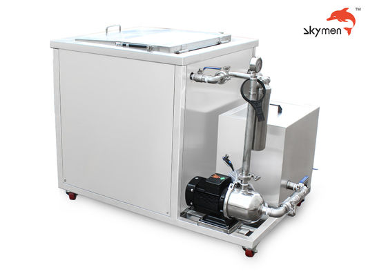 Skymen Industrial Ultrasonic Cleaner with 3000W Heating Power 28kHz/40kHz Frequency and PLC Control for Auto Parts