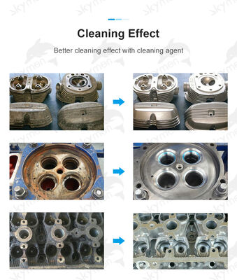 Przemysłowa myjka ultradźwiękowa Skymen 960L do konserwacji morskiej, czyścik części silnikowych