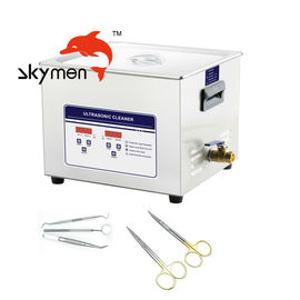 Cyfrowy podgrzewacz czasowy Medyczna myjka ultradźwiękowa Instrumenty stomatologiczne Sterylizacja 10L 240W