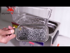 Cyfrowa myjka ultradźwiękowa Skymen o pojemności 6 litrów/1,7 galona do czyszczenia małych części metalowych