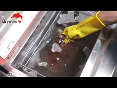 Łaźnia ultradźwiękowa do łożysk z separatorem oleju i zbiornikiem suszącym