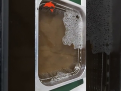 Skymen Myjka ultradźwiękowa do czyszczenia Śruba do usuwania rdzy 15L, sterowanie mechaniczne