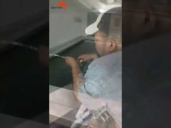 Ultradźwiękowa kąpiel czyszcząca o pojemności 2000 galonów, 28 kHz, do dużych skraplaczy