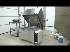 Spryskiwacz do czyszczenia z koszykiem obrotowym do czyszczenia bloku silnika